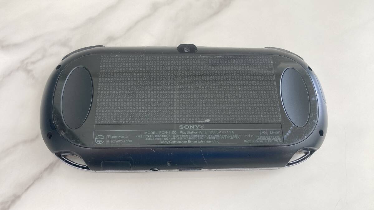 PlayStation Vita PS Vita PCH-1100 1000 ブラック #002の画像4