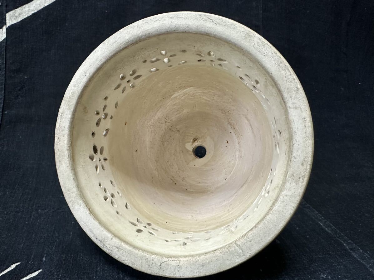  unglazed pottery . plant pot bonsai pot gardening 