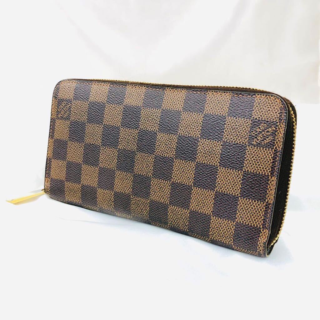 LOUIS VUITTON ダミエ ジッピーウォレット ラウンドファスナー 長財布 M2の画像1