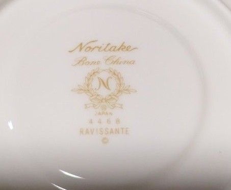 618  ノリタケ　RAVISSANTE   ラヴィサント　カップ&ソーサー 未使用品  コーヒーカップ　ティーカップ