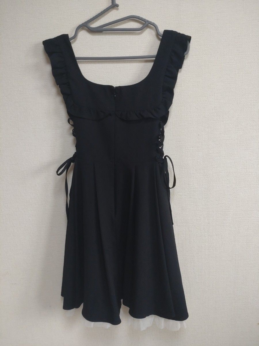 新品】 シークレットハニー 黒 ワンピース サイズ 2 ブラック 新品】 シークレットハニー 黒 ワンピース サイズ 2 ブラック