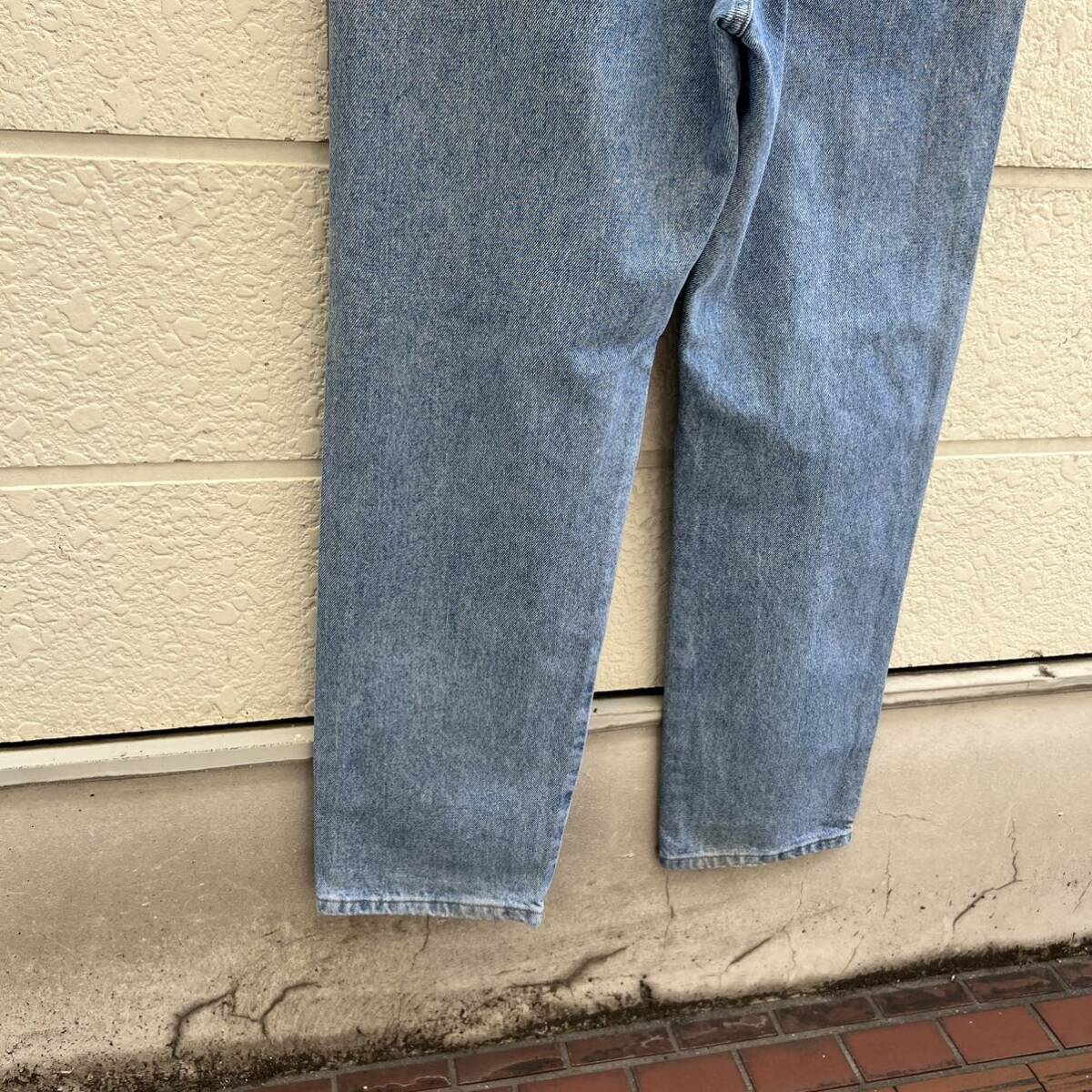 USED USA古着 ラングラー デニムパンツ アイスウォッシュ ブルーデニム ジーンズ Wrangler アメリカ古着 vintage ヴィンテージ 36 × 30_画像7