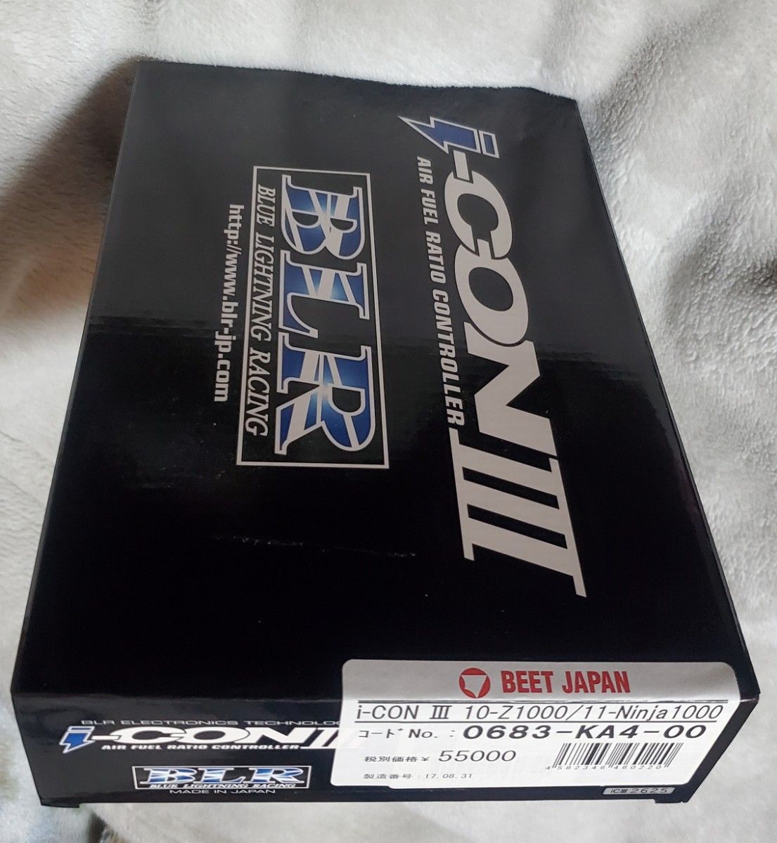 ブルーライトニグ インジェクションコントローラー i-conⅢ BEETオリジナルベースマップ Ninja1000 kawaski