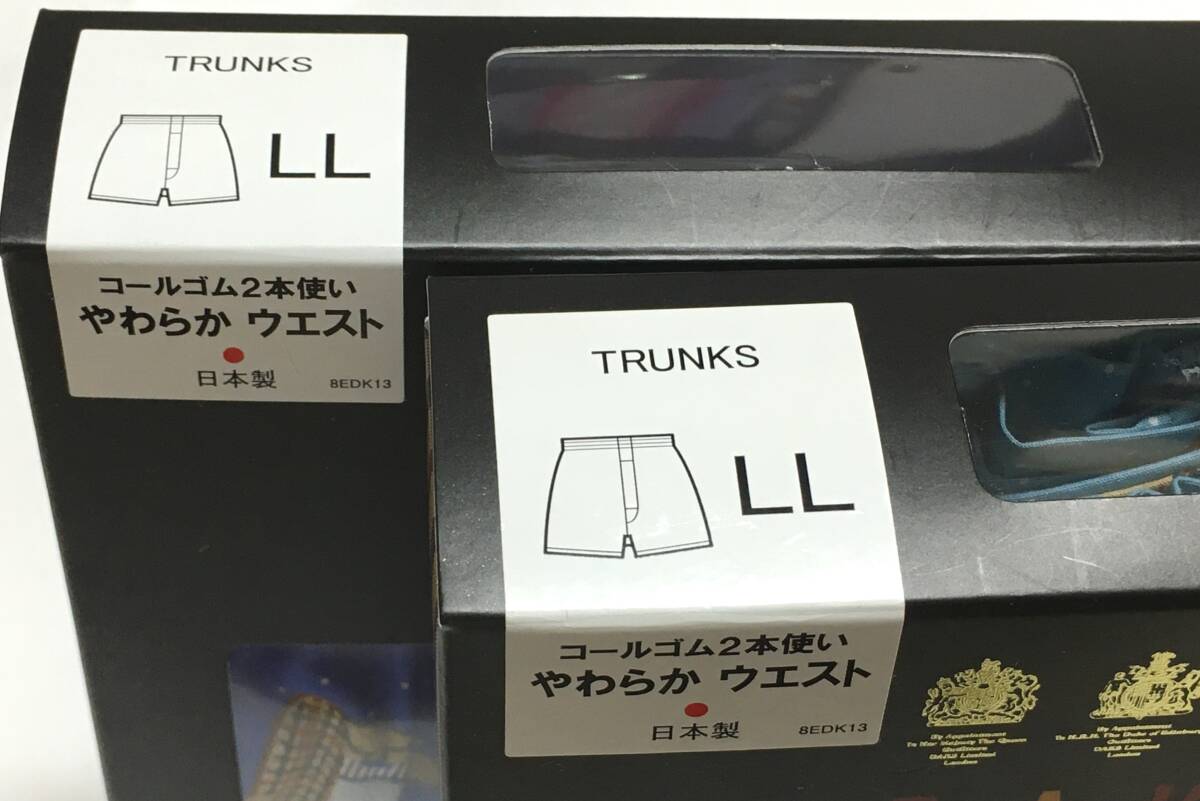 DAKS　トランクス ２枚セット　日本製　LL　ダックス　定価各4.400円_画像3