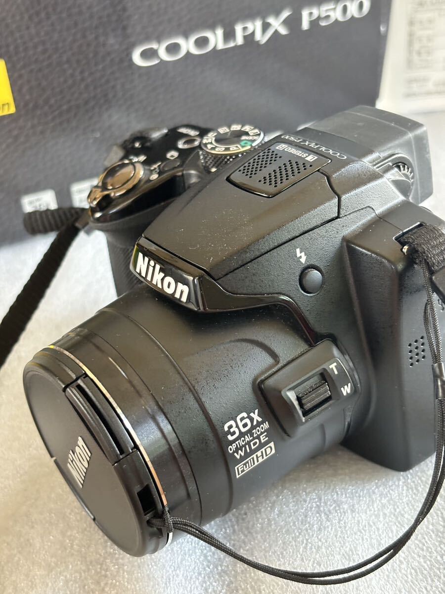 ニコン COOLPIX P500デジタルカメラ Nikon 稼動品の画像9