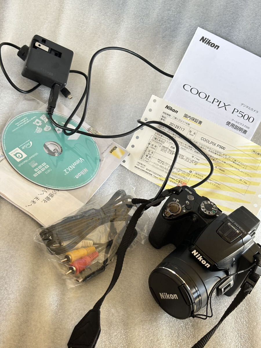 ニコン COOLPIX P500デジタルカメラ Nikon 稼動品の画像10