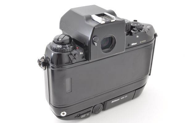 【良品】 Nikon F4 シャッター 露出計 OK MB-21 完動品 #i22の画像3
