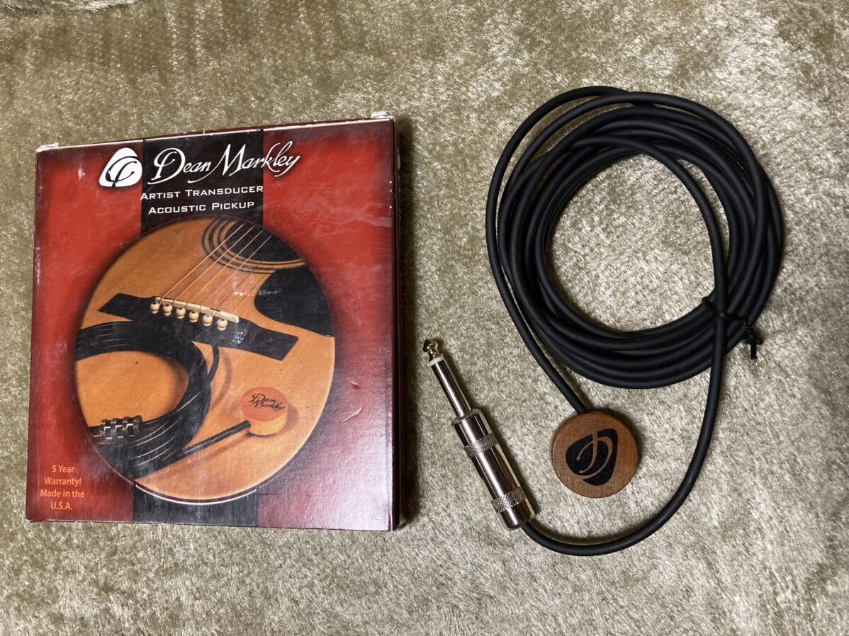 Dean Markley Artist Transducer アコギ ピックアップ DM3000 美品_画像1