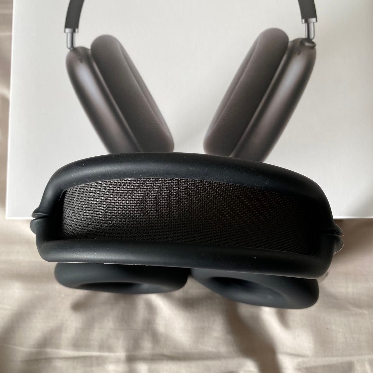 美品】AirPodsMAX スペースグレイ Apple ヘッドホン エアポッズ 美品】AirPodsMAX スペースグレイ Apple ヘッドホン エアポッズ