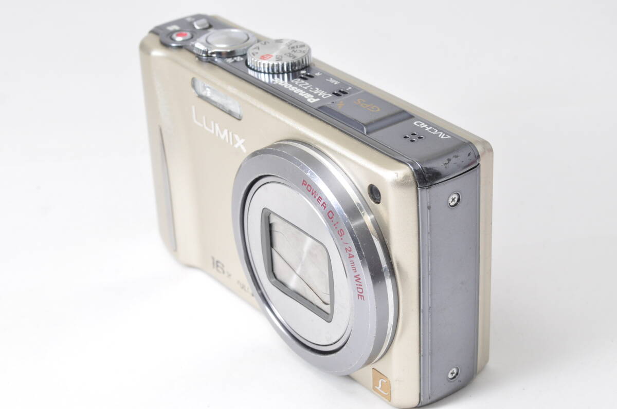 並品 パナソニック Panasonic LUMIX DMC-TZ20 ゴールド ♯6850-1_画像4