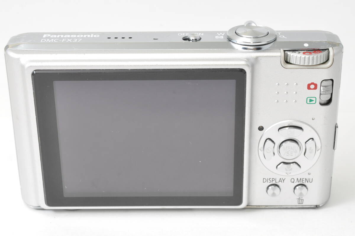 ジャンク扱い パナソニック Panasonic LUMIX DMC-FX37 シルバー ♯6850-3_画像6