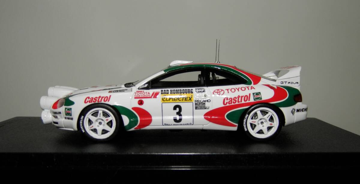 イグニッションモデル IG0062 1/43 Toyota Celica GT-Four ST205 (#3) 1995 Monte Carlo_画像2