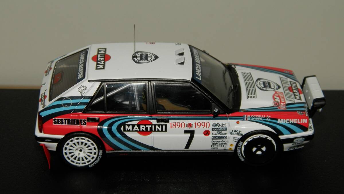 hpi*racing 1/43 Lancia * Delta HF Integrale 16V #7 D.oli все 1990 Rally * Monte Carlo 