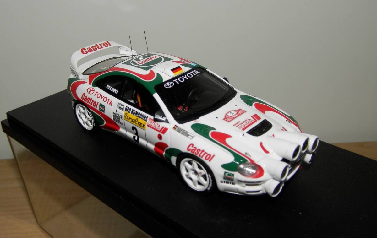 イグニッションモデル IG0062 1/43 Toyota Celica GT-Four ST205 (#3) 1995 Monte Carlo_画像4