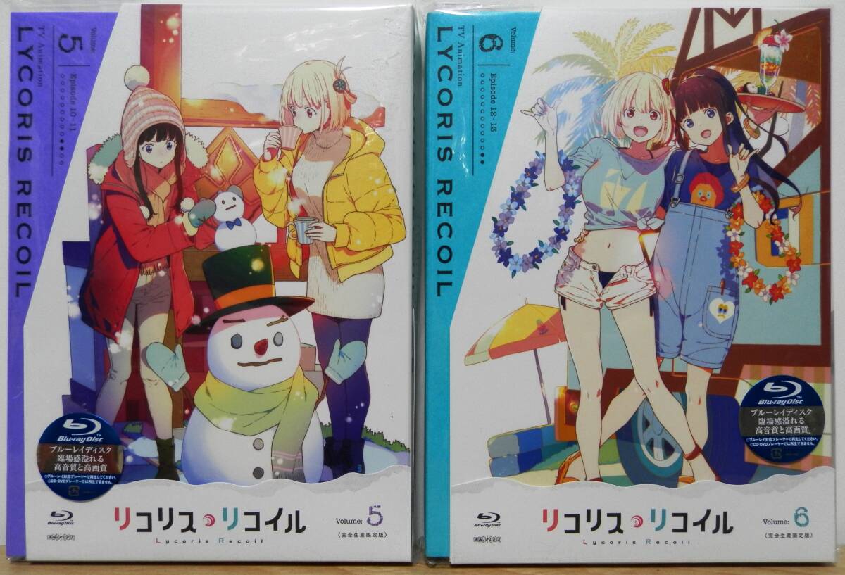 リコリス・リコイル 全6巻セット 完全生産限定版 Blu-ray_画像6