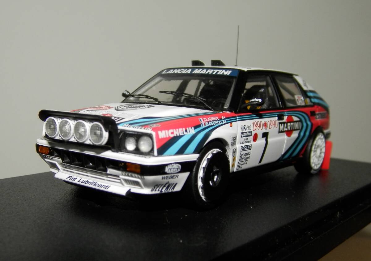 hpi*racing 1/43 Lancia * Delta HF Integrale 16V #7 D.oli все 1990 Rally * Monte Carlo 