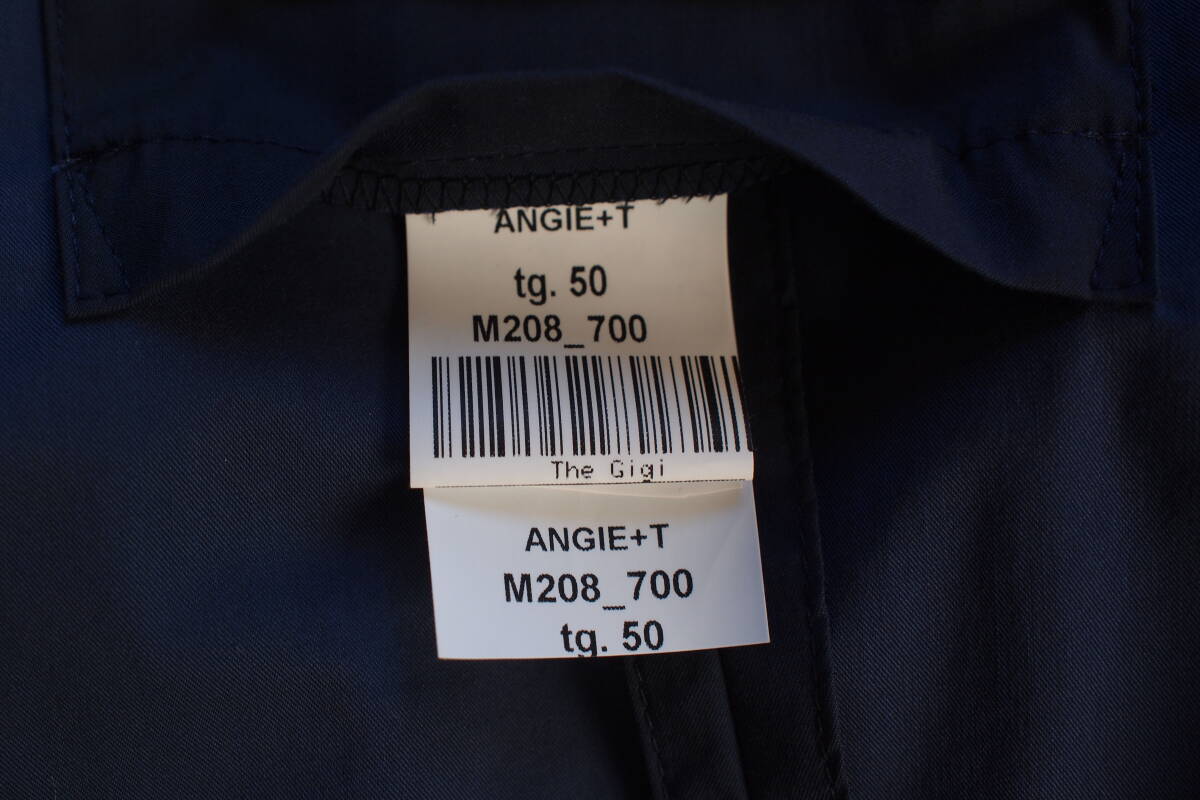 新品タグ付 THE GIGI ANGIE-T 春夏 コットン混 ツイル ダーク 新品タグ付 THE GIGI ANGIE-T 春夏 コットン混 ツイル ダーク