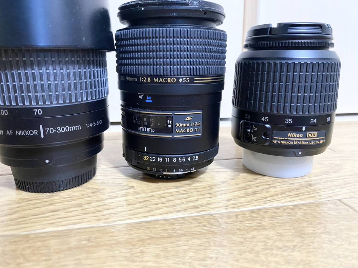 [used товар ]tamron sp af i 90mm 1:2.8 dx 18-55mm 1:3.5-5.6 70-300mm 1:4-5.6g три пункт суммировать 