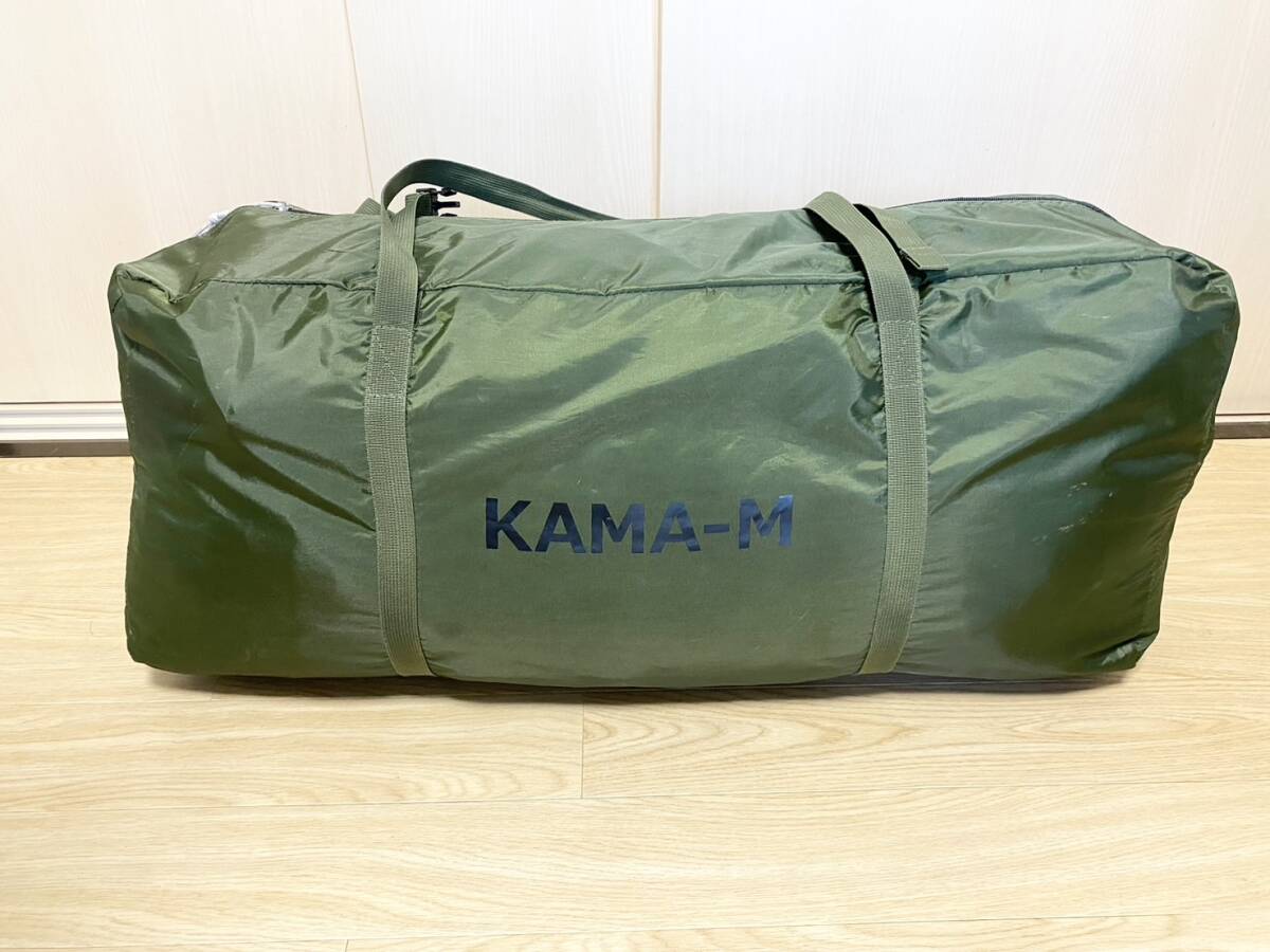 【美品】DOD カマボコテント3M カーキ T5-689-KH 2ルーム型 トンネルテント キャンプ camp_画像4