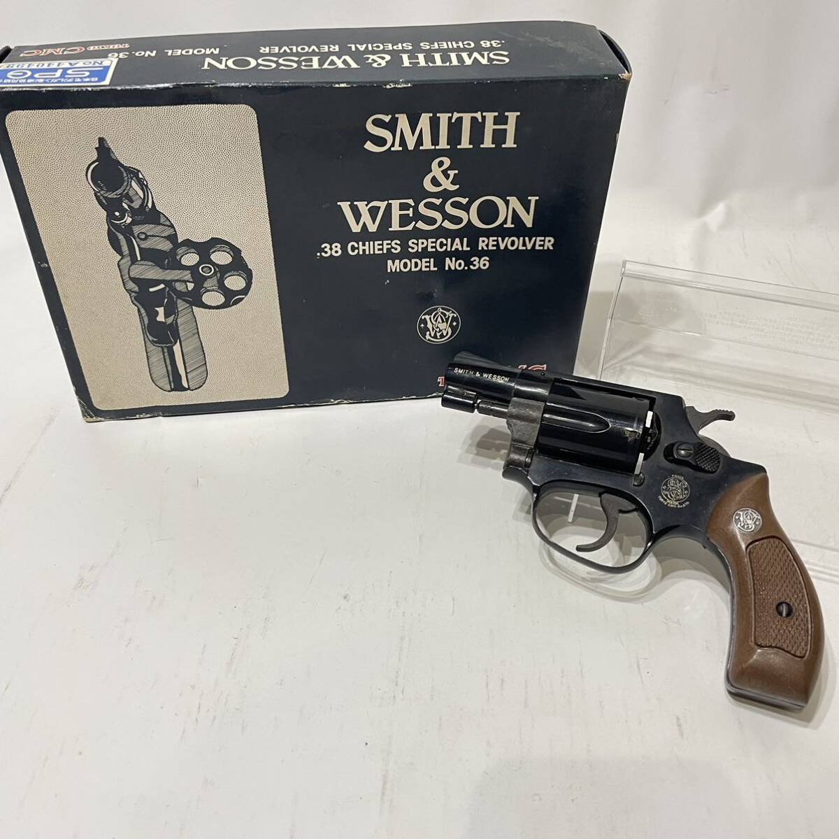 1 jpy ~ CMC model gun S&W M36 38 CHIEFS SPECIAL REVOLVER revolver Smith and Wesson 38 SPL CTG