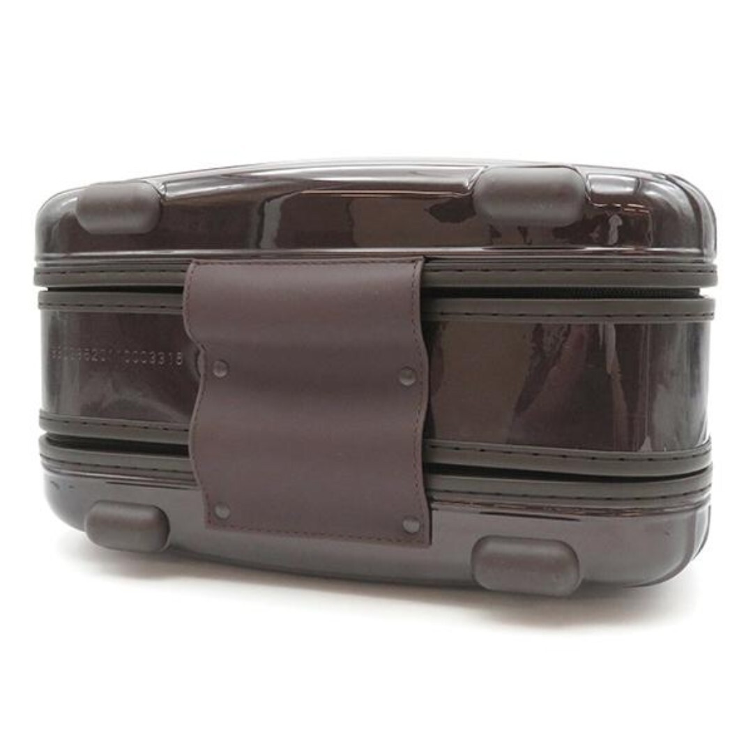 【美品】リモワ スーツケース SALSA DELUXE サルサ デラックス 13L BROWN ポリカーボネート 茶 TSAロック 未使用の画像4