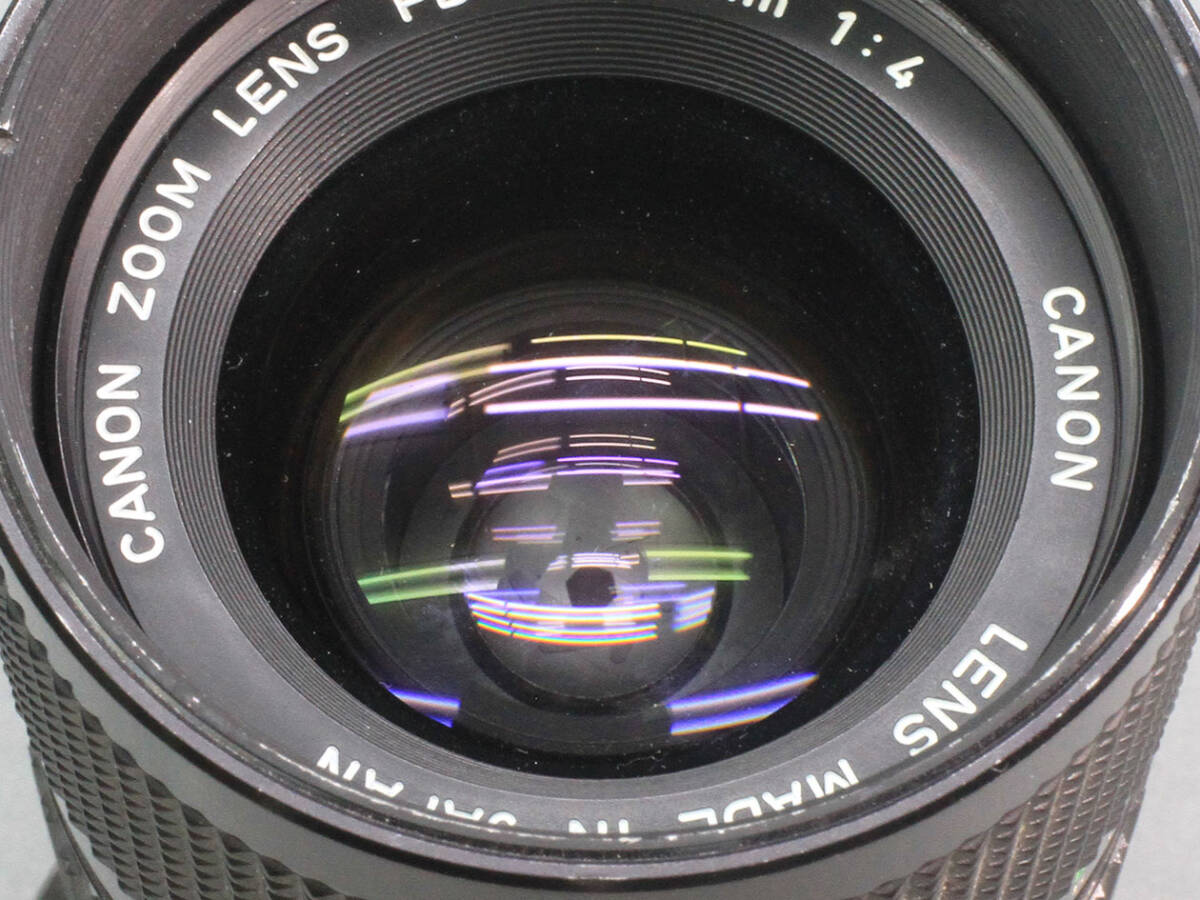 【09】CANON AE-1 PROGRAM ZOOM FD 35-70mm F4 レンズ付の画像9