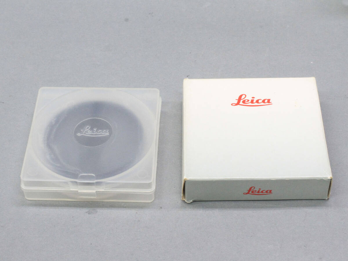 【69-4】LEICA Filter E60　P-cir ライカ　円偏光フィルター UV 　60ｍｍ　13406_画像1