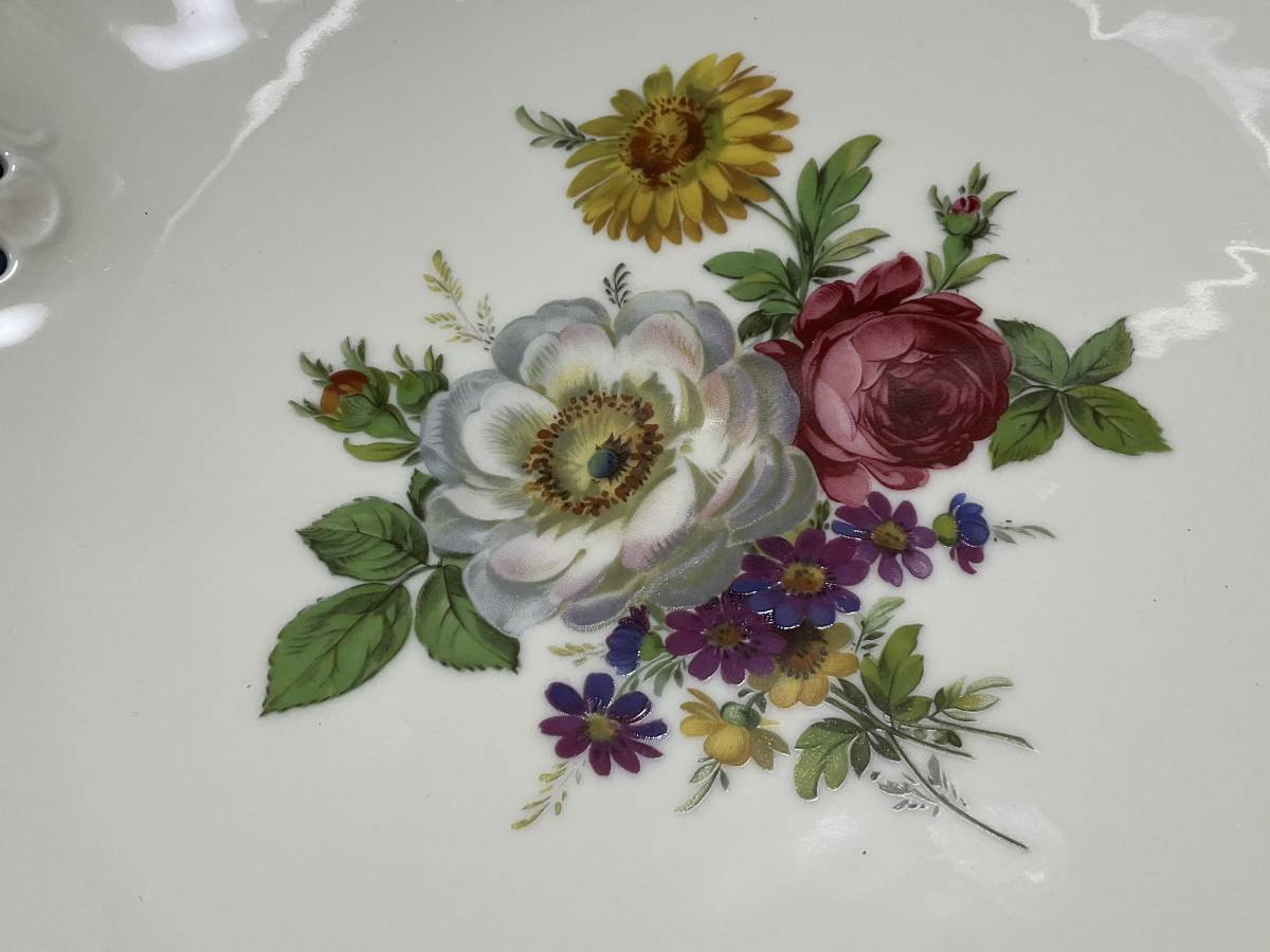  prompt decision * unused Rosenthal Rosenthal CLASSIC ROSE Classic rose fruit bowl *BB plate deep plate * large plate approximately 30×28cm anonymity delivery 