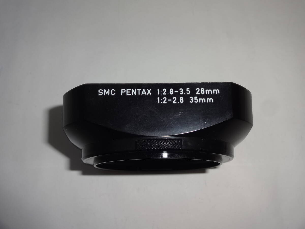 PENTAX ペンタックス SMC PENTAX 1：2.8-3.5 28mm /1：2-2.8 35mm 角型レンズフード（49mm径）【送料無料】の画像1