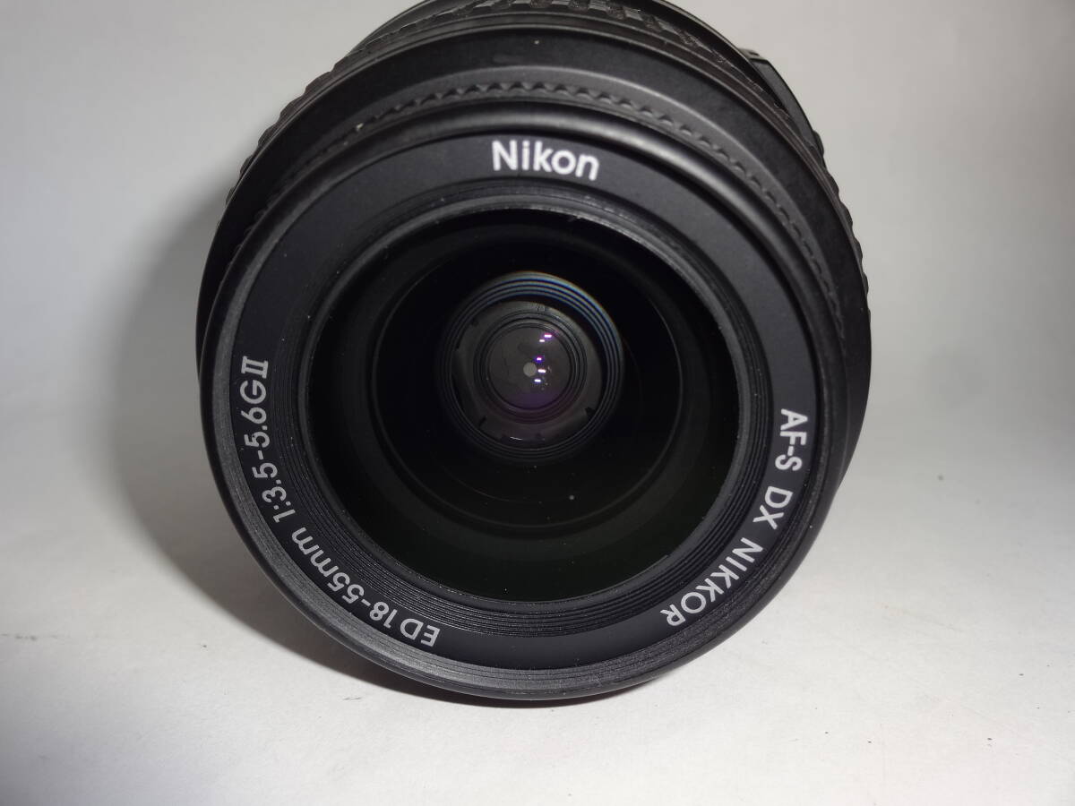 【ジャンク品】Nikon AF-S DX Zoom-Nikkor 18-55mm f3.5-5.6G ED II 標準ズームレンズ 3123445【送料無料】の画像1