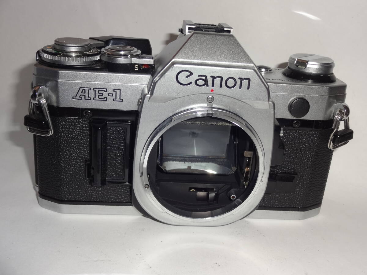 【ジャンク品】Canon キャノン AE-1 シルバー 一眼レフ フィルムカメラ 5113548【送料無料】_画像1