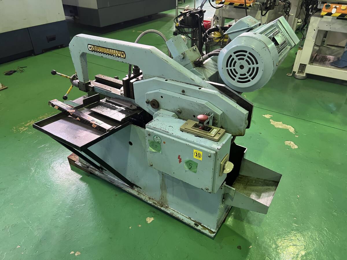 中古・弓鋸盤 PSB-210U型 津根精機製 1983年式 中古機械の 中古・弓鋸盤 PSB-210U型 津根精機製 1983年式 中古機械の