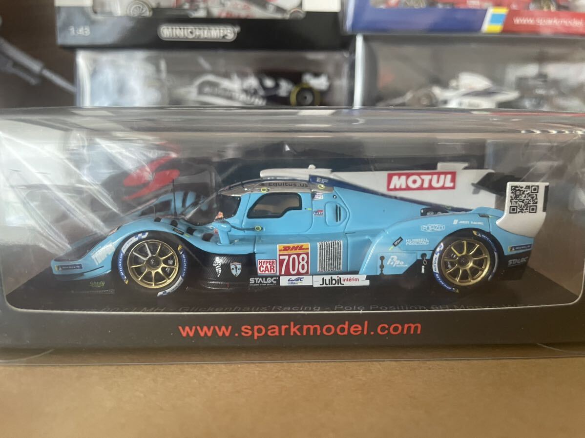 Spark 1/43 グリッケンハウス007 LMH #708 2022 モンツァ6h ポールポジション　即決送料無料_画像2