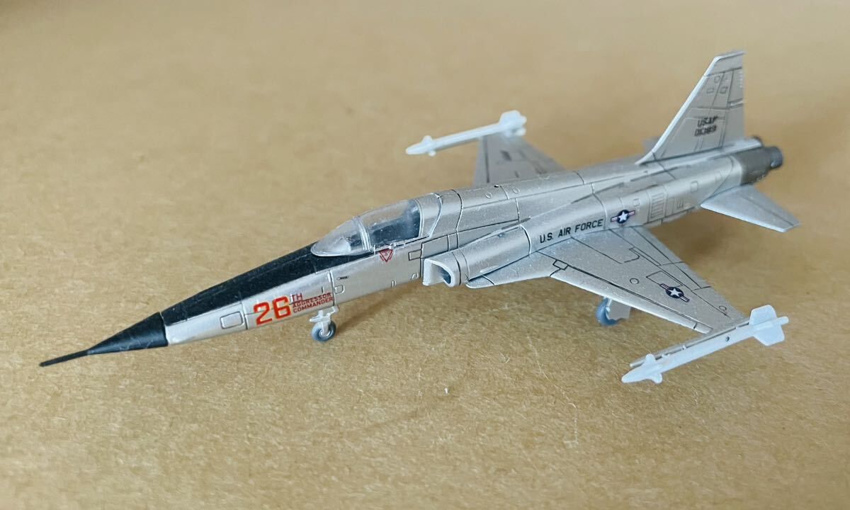 エフトイズ　1/144 ウイングキットコレクションVS18　1-A F-5E タイガーll 素組完成品　即決送料無料_画像2