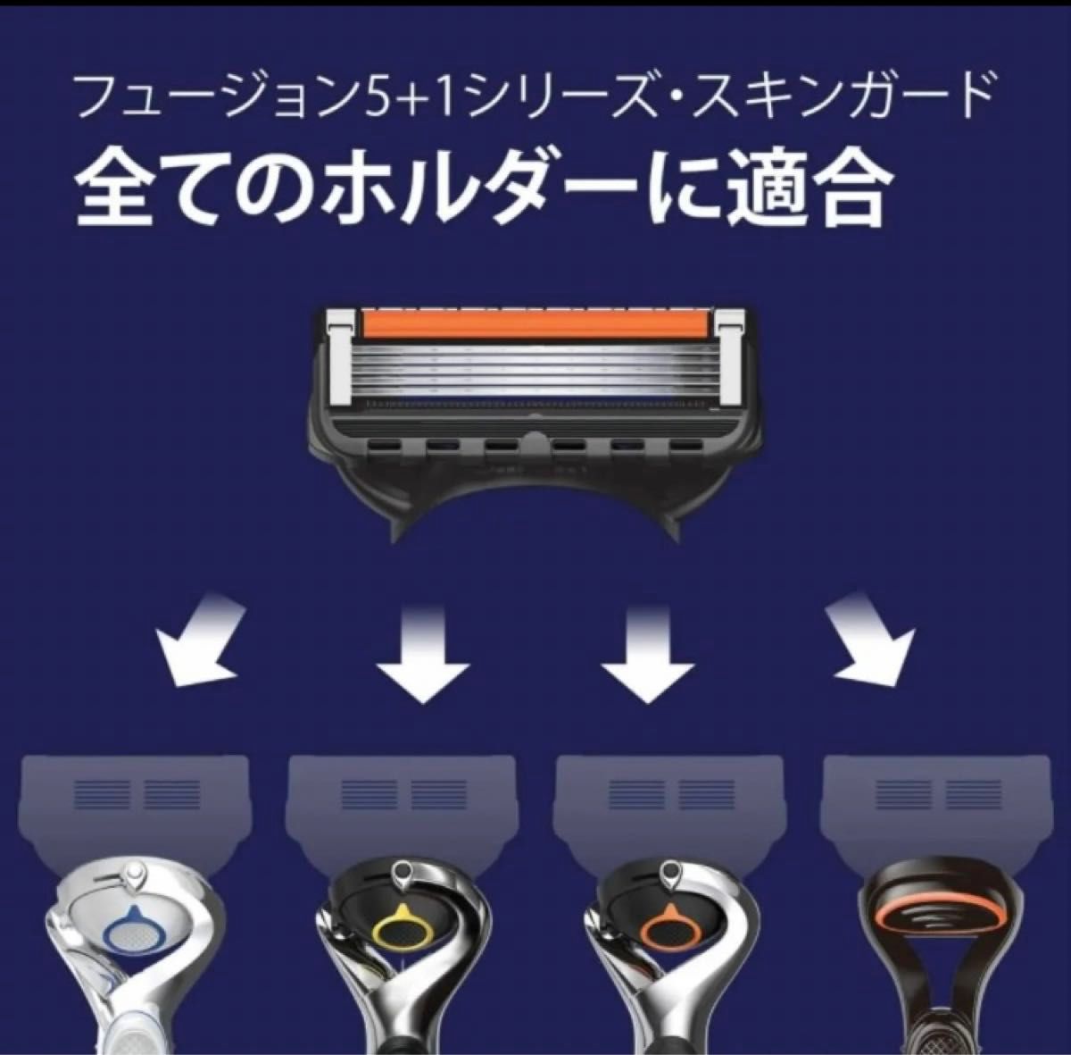 Gillette Fusion5＋1 替刃8個入【新品未使用・未開封】 