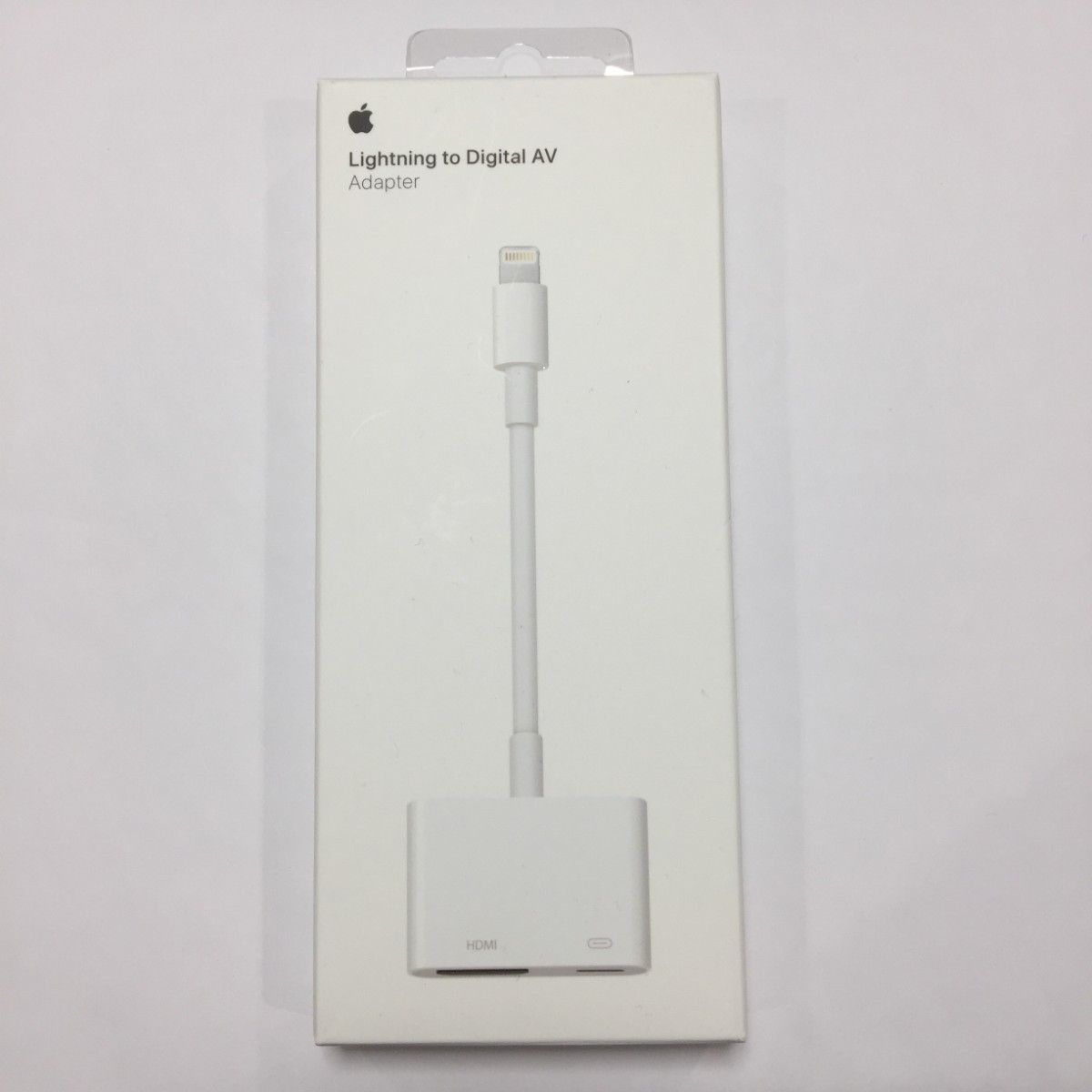 【新品】Apple 純正 Lightning Digital avアダプタ MD826AM/A A1438