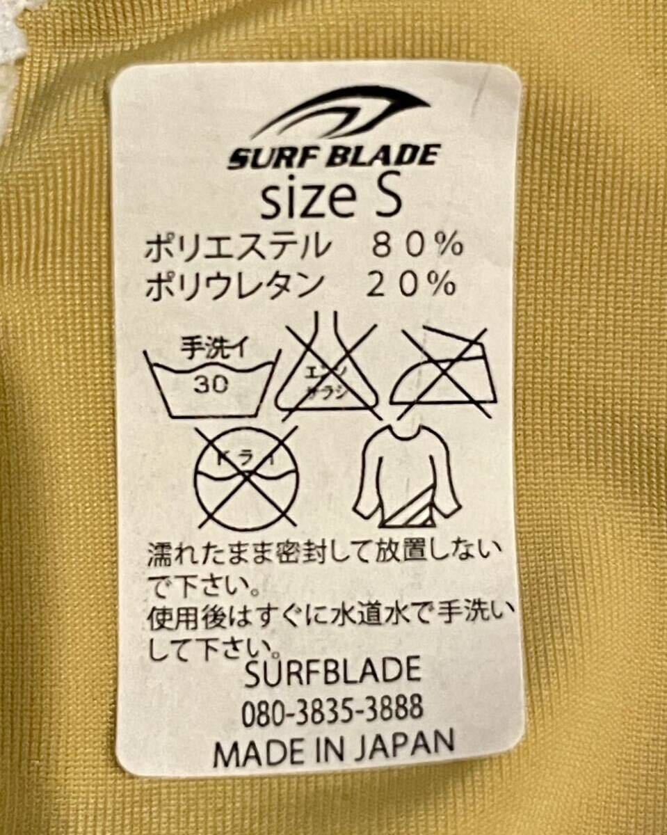 SURFBLADE 新品未使用 競パン Sサイズ メタル ゴールド×シルバー 金銀 テカテカ 光沢素材 伸縮生地 天サロ 日焼け 露出 SURF BLADE A-SURF_画像4