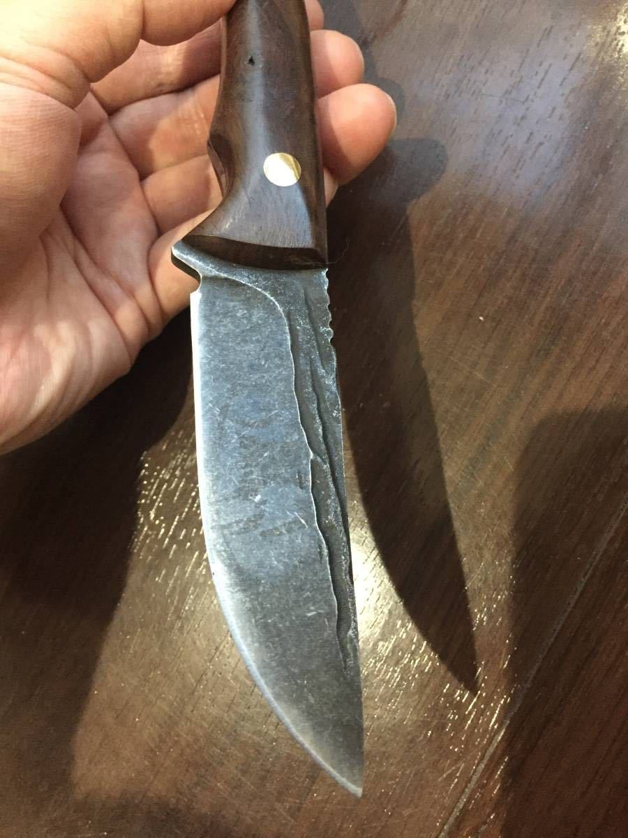 サバイバルナイフ 猟刀 高炭素鋼の画像5