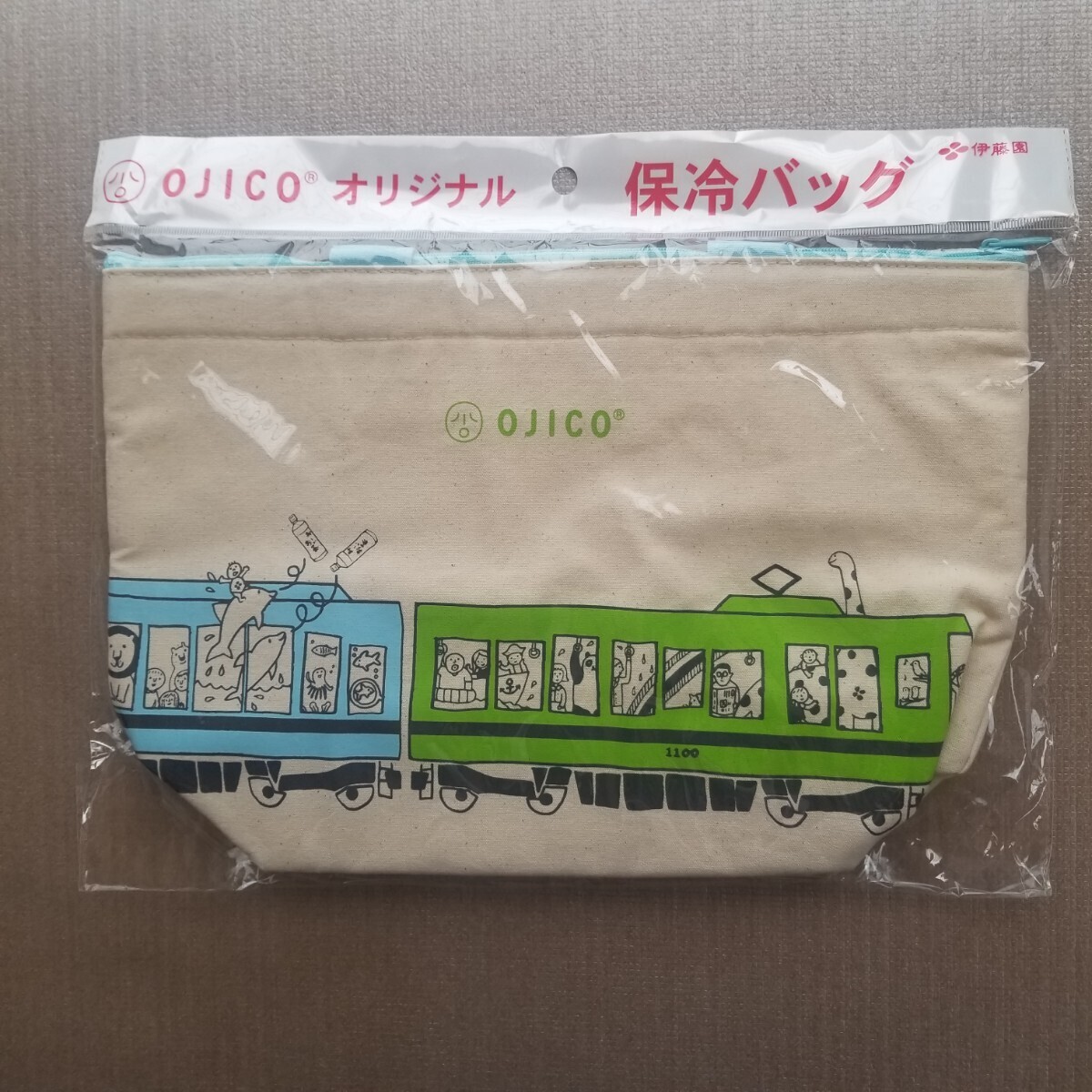  OJICO オリジナル 保冷バッグ 伊藤園 非売品 オジコ クーラーバック 電車_画像1