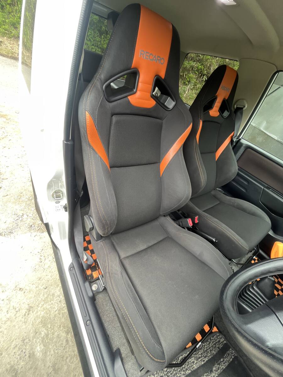 RECARO　SR-7　LASSIC オレンジ　SR-7F レカロ　右左_画像2