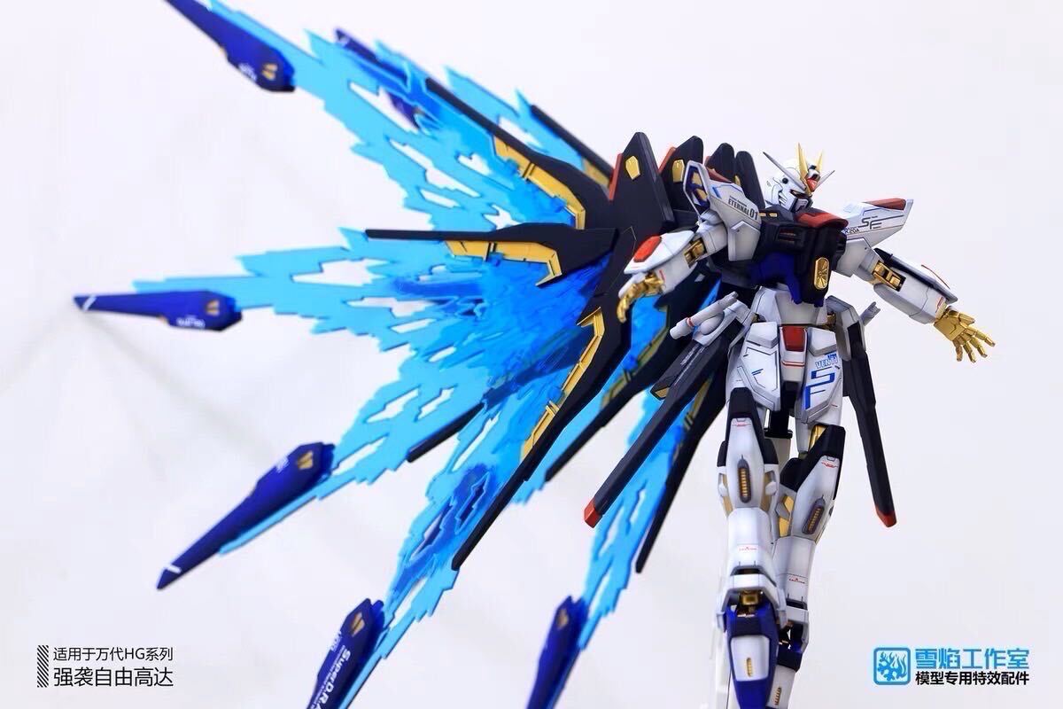 HGCE 1/144 ストライクフリーダムガンダム専用光の翼_画像6