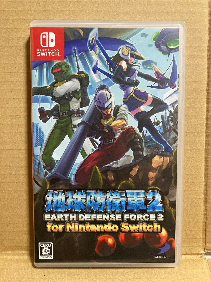 地球防衛軍2 for  Nintendo Switch 新品同様