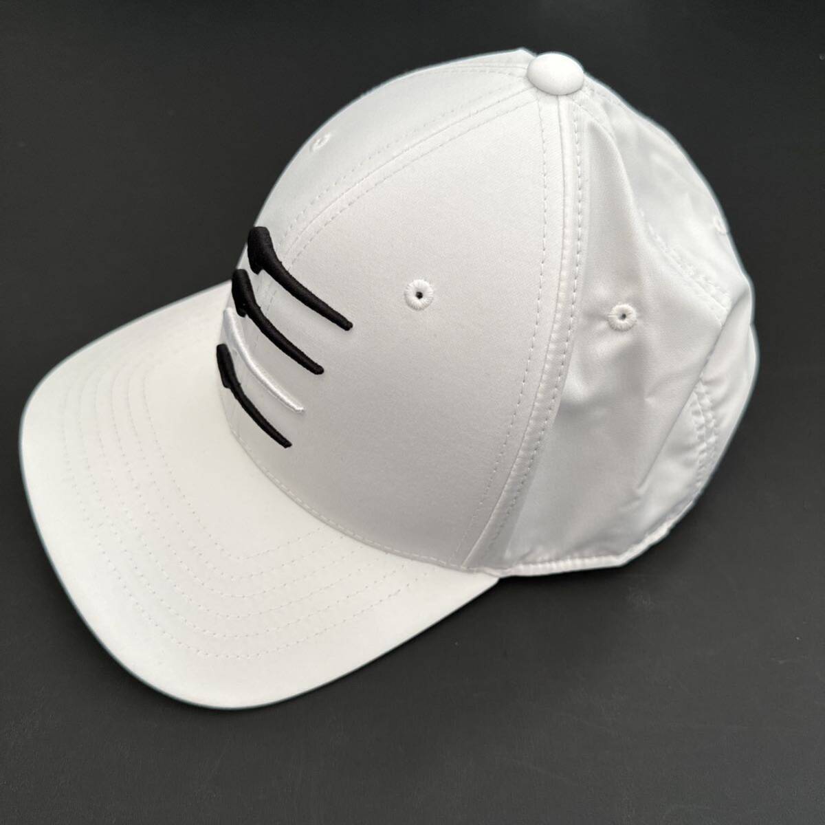 新品 送料無料:プーマ（PUMA ゴルフ ムービングデイ 110 スナップバック キャップ メンズ ゴルフキャップ ゴルフ帽 帽子 春夏 白 の画像3