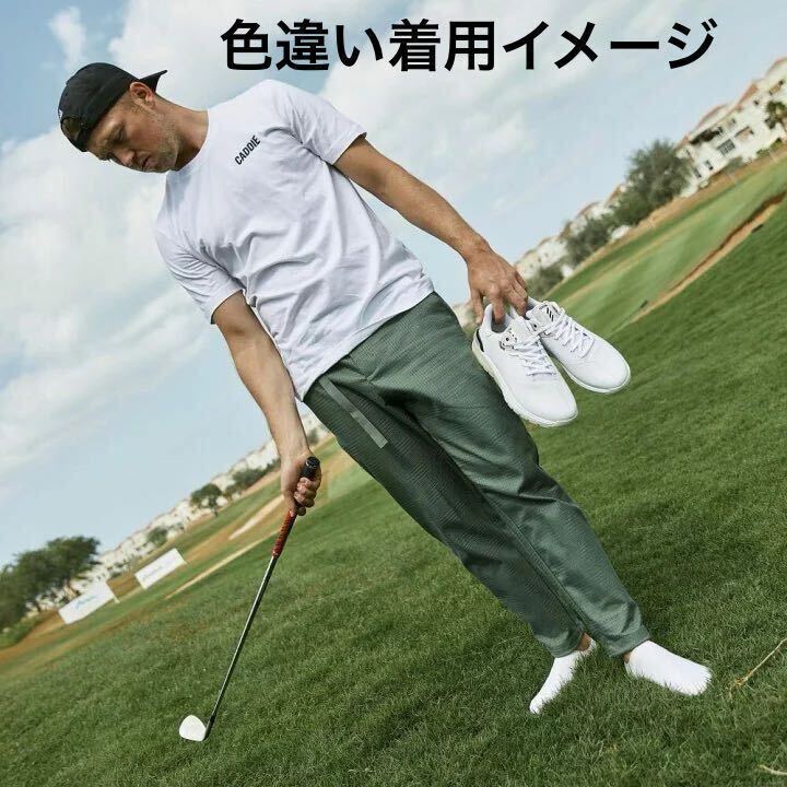 XL 即日発送/新品定価11500円/adidas golf/アディダスゴルフ　ストレッチロングパンツ/メンズ アディクロス フトゥーラ パンツ　ベージュ_画像2