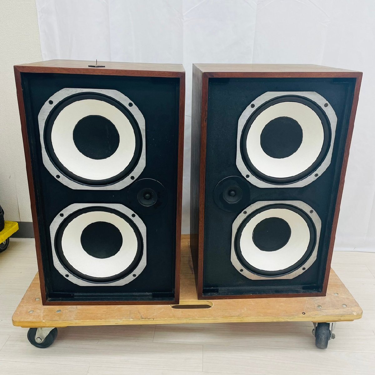 P1917*[ Junk ][2 mouth ] JBL speaker pair L77 LANCER 77