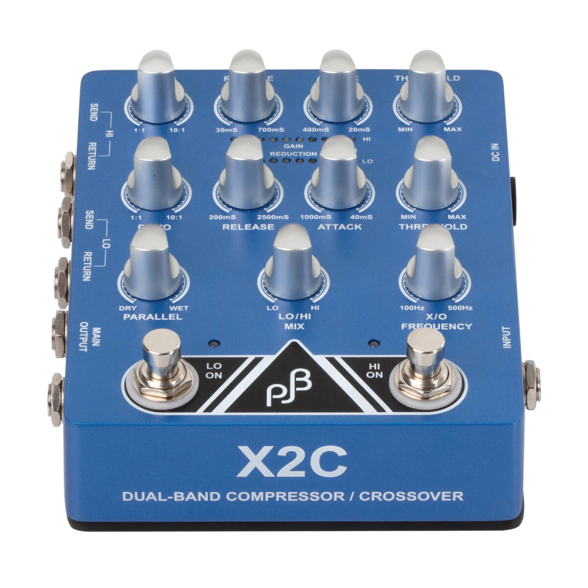 PHIL JONES BASS(フィルジョーンズベース) / PJB X2C DualCompressor(デュアルコンプレッサー) ベース用エフェクター_画像3