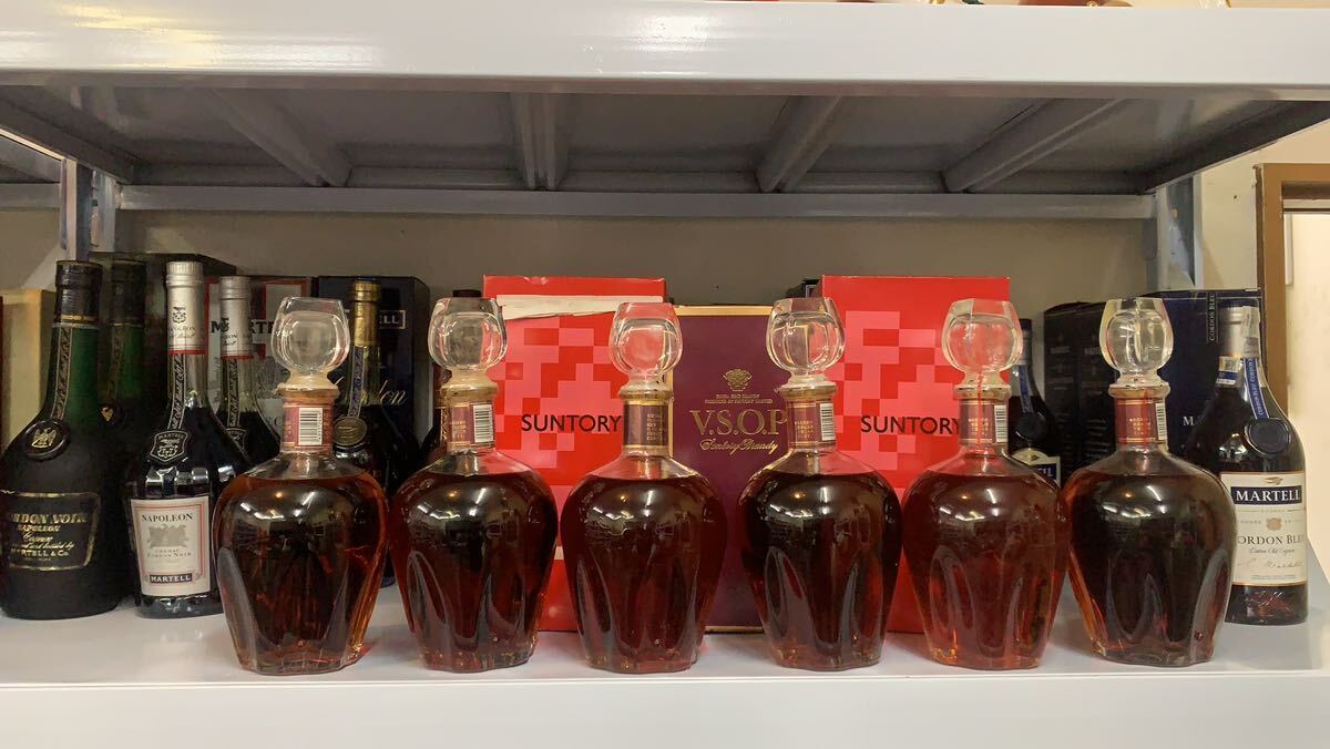 6本セット SUNTORY サントリー VSOP 国産 古酒 未開栓9_画像2