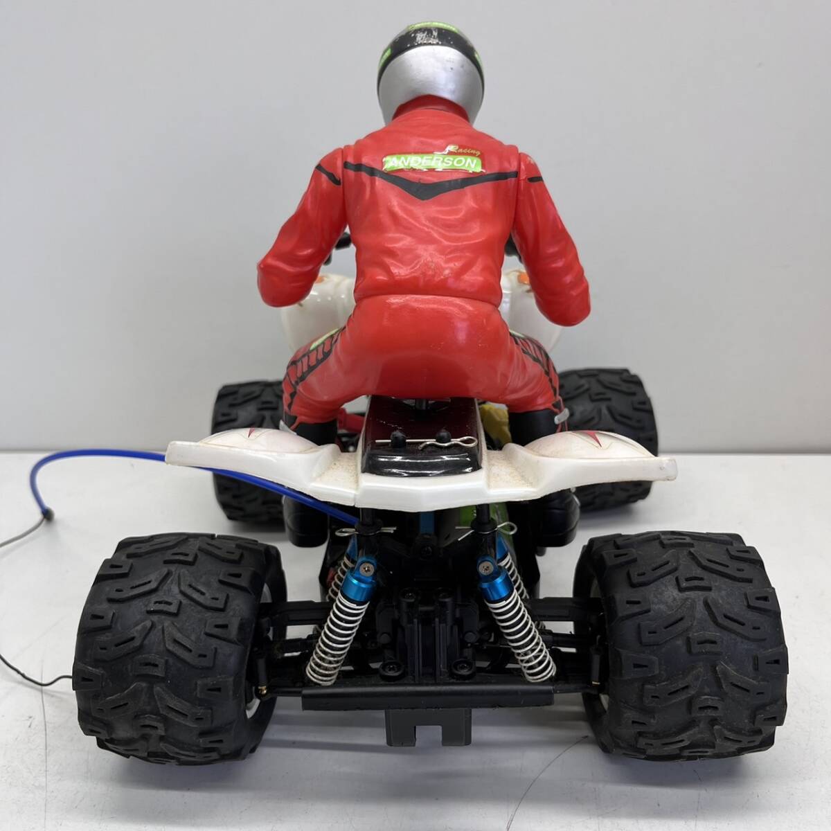 h2497 □中古□ KANGAROO MR X4 ATV 1/18スケール ラジコンカー バギー オフロード4輪バイク 現状品 _画像5