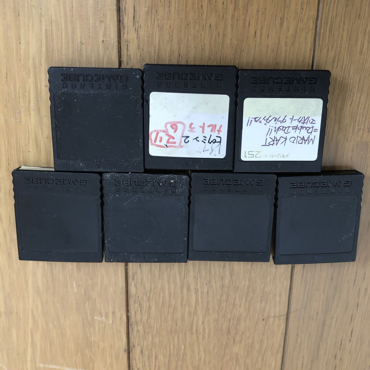  Junk Game Cube memory card 21 piece nintendo GC Nintendo NGC