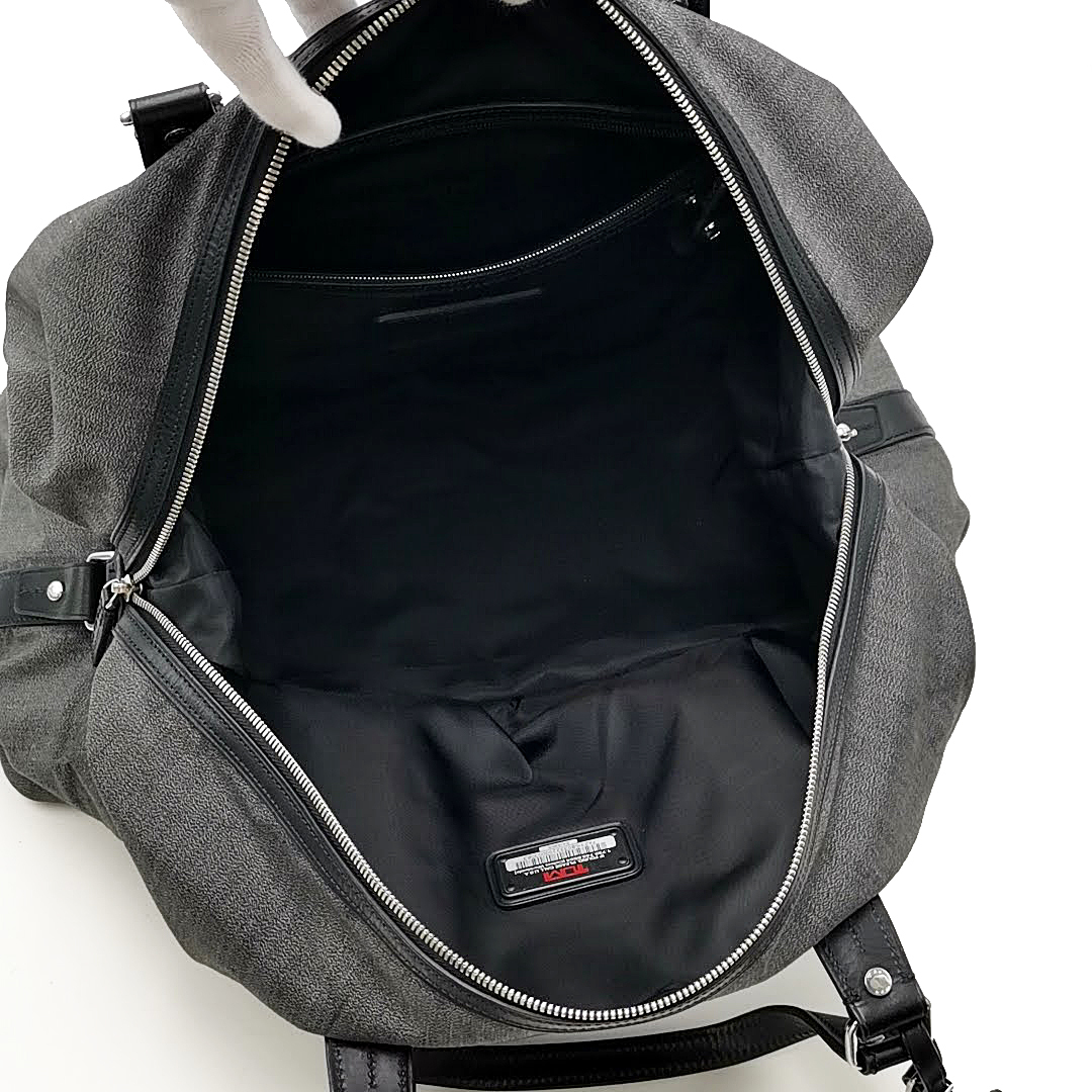 送料無料 トゥミ TUMI ボストンバッグ トラベルバッグ トートバッグ 鞄 24149CG ナイロン 灰系 黒系 メンズ_画像9